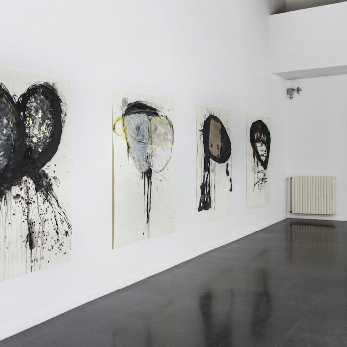 Until Next Morning, 2014. Installation view at Fondazione Mudima, Milano