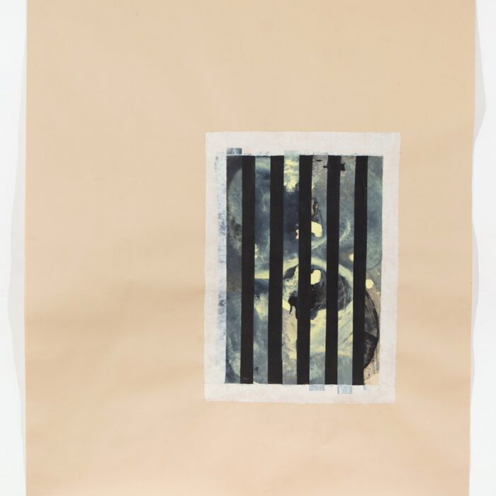 I #5, 2014, acrylic and collage on paper, 175×150 cm. Fondazione Mudima, Milano I #5, 2014, acrylic and collage on paper, 175×150 cm. Fondazione Mudima, Milano