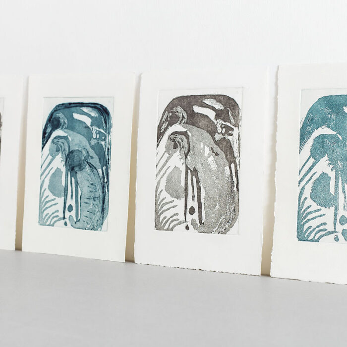 Untitled, 2015, etching, aquatint, 25x18 cm